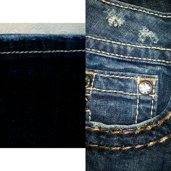 Miss Me Jean's. Blingy Straight Leg - Picture 8 of 9